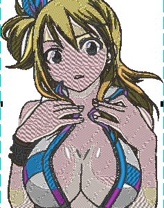 Fairy Tail Lucy stitched