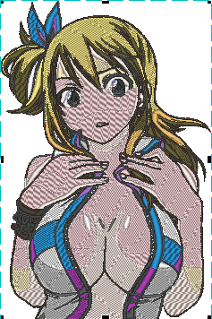 Fairy Tail Lucy stitched