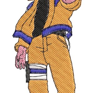 Anime Embroidery Naruto Uzumaki Walks