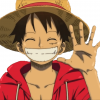 Anime Embroidery One Piece Luffy Wave - Image 2
