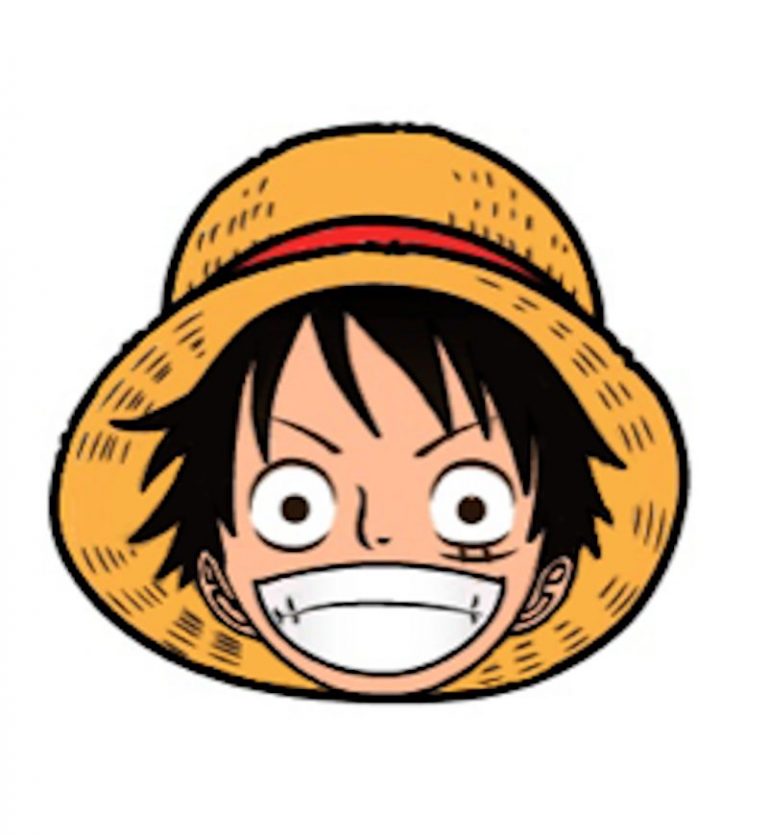 Anime Embroidery One Piece Monkey Luffy Head | A.G.E Store | patterns