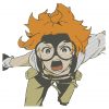 Anime Embroidery Deca Dence Natsume Jump