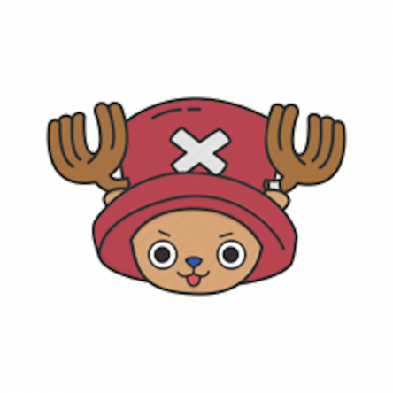 Anime Embroidery One Piece Tony Chopper Head - A.G.E Store |patterns