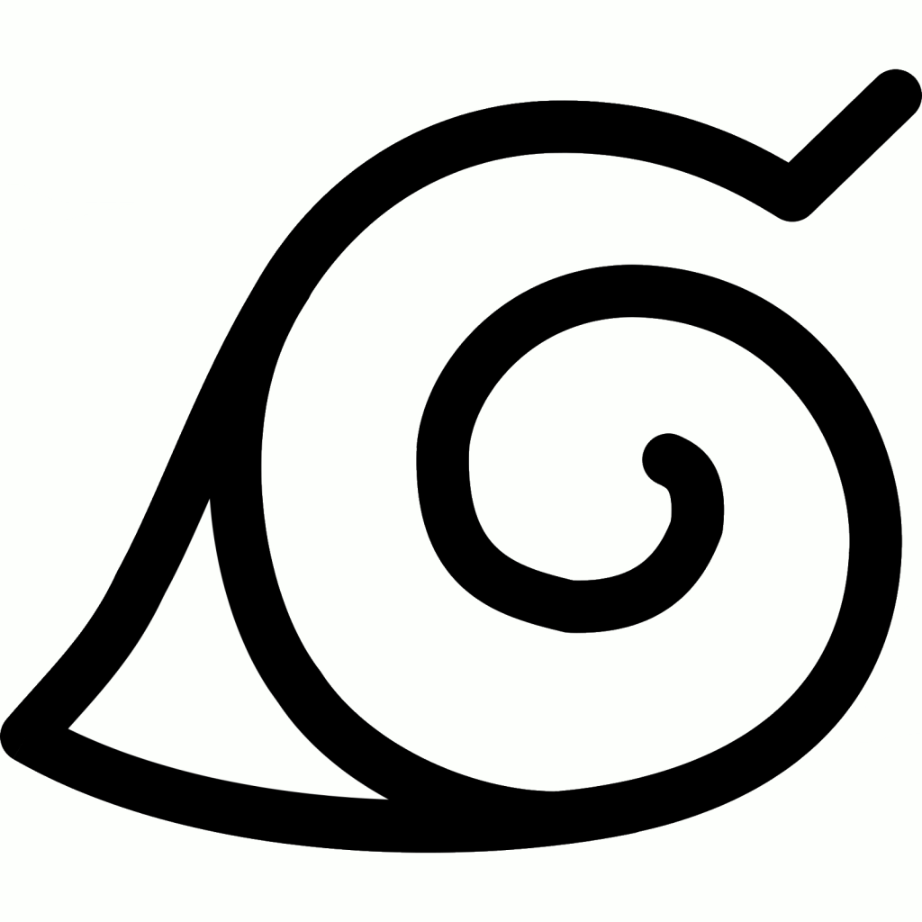 Anime Embroidery Naruto Hidden Leaf Logo A G E Store anime Patterns