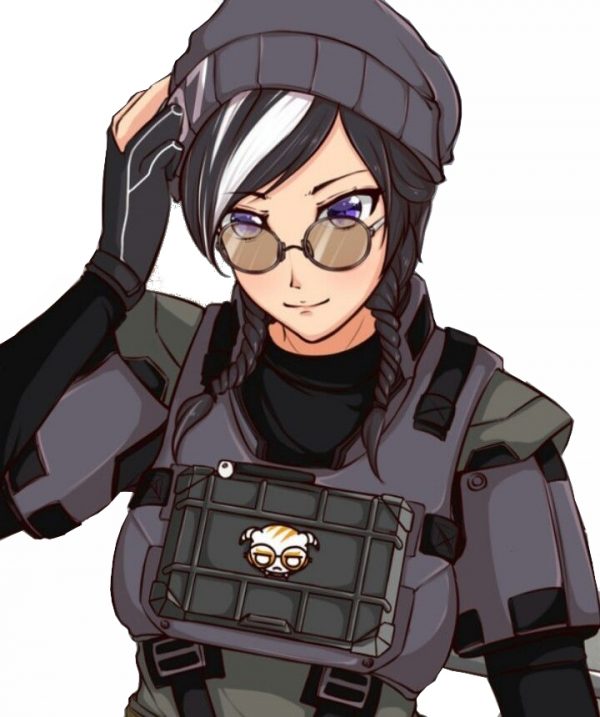 Embroidery Rainbow Six Dokkaebi Smile - A.G.E Store |game patterns