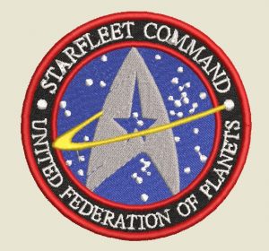 Embroidery Starfleet Command Badge - A.G.E Store embroidery patterns