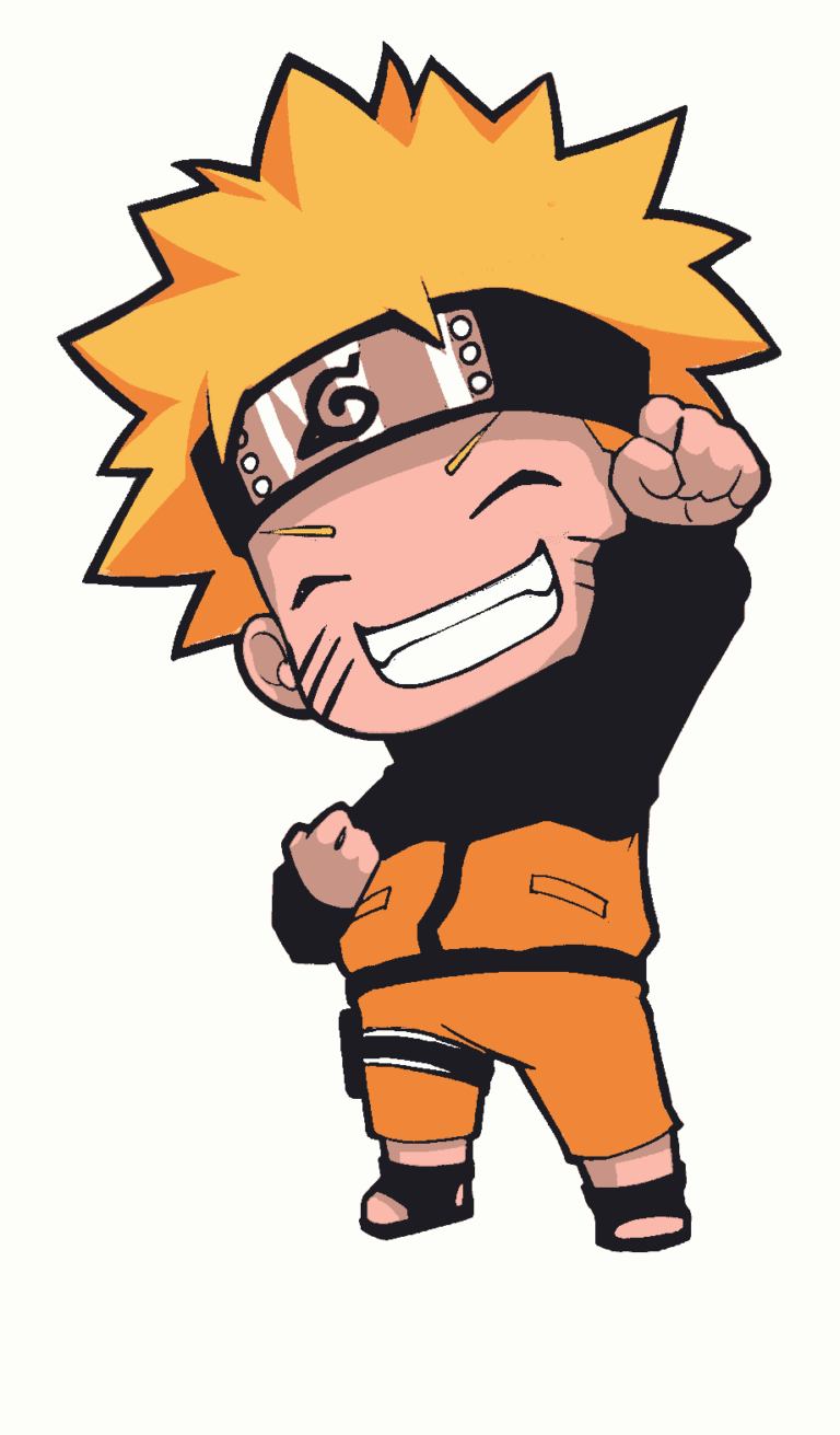 Anime Embroidery Naruto Chibi High Punch - A.G.E Store |anime patterns