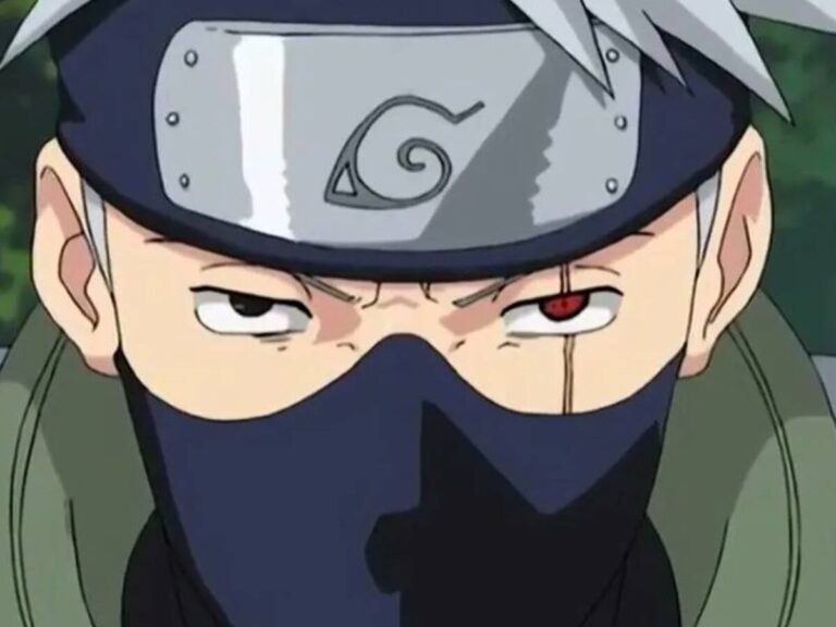 Anime Embroidery Pattern Kakashi Face Closeup - A.G.E Store