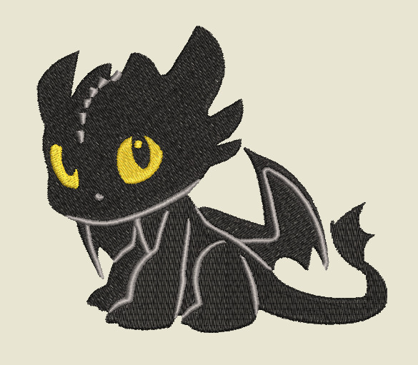 toothless silhouette