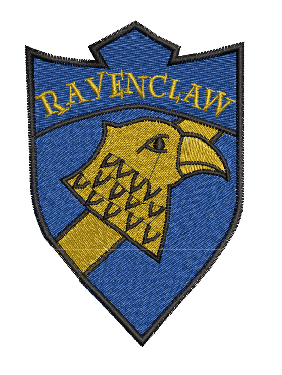 Harry Potter Ravenclaw Crest Collectible Enamel Pin – The Pink a la Mode