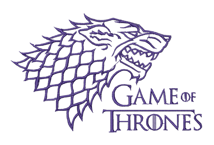 Embroidery Pattern Game Of Thrones Logo - A.G.E Store