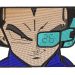Anime Embroidery Pattern Vegeta Scouter