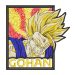 Anime Embroidery Pattern Gohan SS4