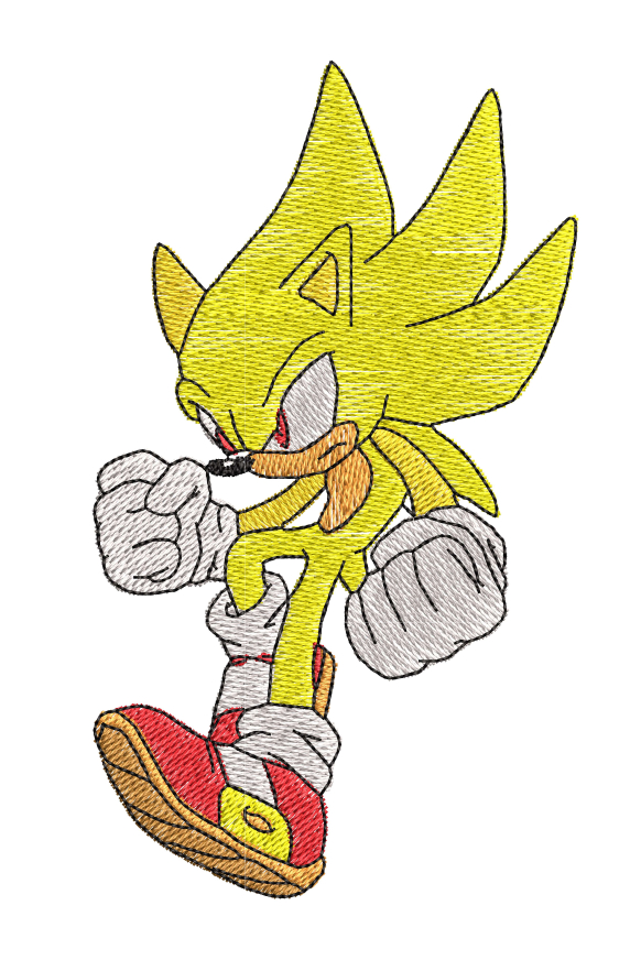 How to Draw SUPER SONIC!!! - YouTube