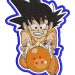 Anime Embroidery Pattern Goku Dragonball Grab