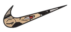 Anime Embroidery Pattern Kakashi Eye Swoosh - A.G.E Store