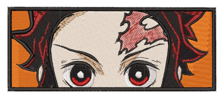 Anime Embroidery Pattern Tanjiro Closeup Boxed - A.G.E Store