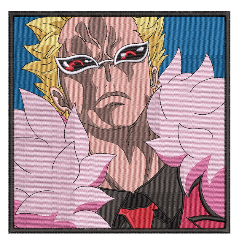 Anime Embroidery Doflamingo Cool - A.G.E Store