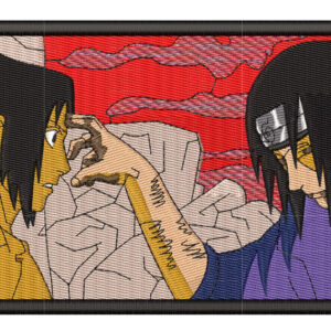 Anime Embroidery Naruto Sasuke Eye Combo - A.G.E Store