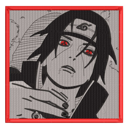 Anime Embroidery Pattern Itachi Scared