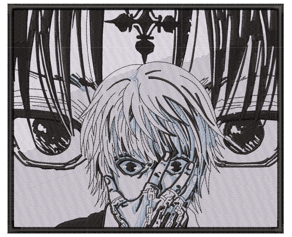 Anime Embroidery Kurapika Nen Eyes Manga - A.G.E Store | design pattern