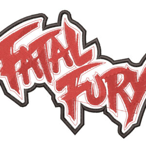 Embroidery Pattern Fatal Fury Logo - A.G.E Store