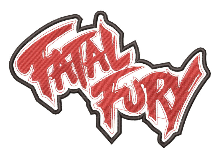 Embroidery Pattern Fatal Fury Logo - A.G.E Store | anime machine designs