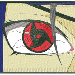 Anime Embroidery Naruto Sasuke Eye Combo - A.G.E Store