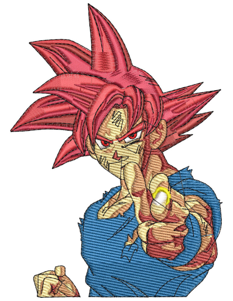 VALKYNEA Anime Aufnäher - 100% Bestickt Mit Klettverschluss