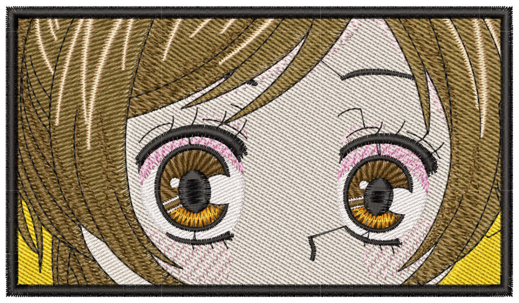 Anime Embroidery Pattern Nanami Eyes Age Store Designs