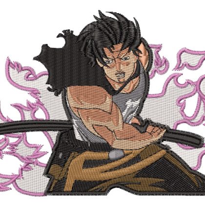 Anime Embroidery Pattern Yami Strikes