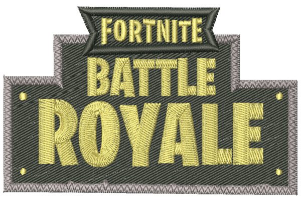 Embroidery Pattern Fortnite Battle Royal