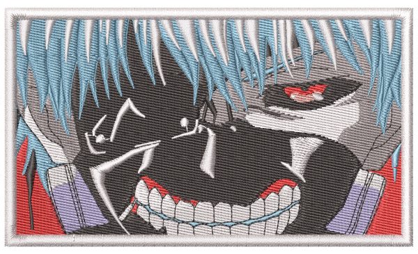 Anime Embroidery Pattern Kaneki Ghoul Box