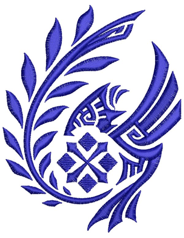 Embroidery Pattern Monster Hunter Guild Logo