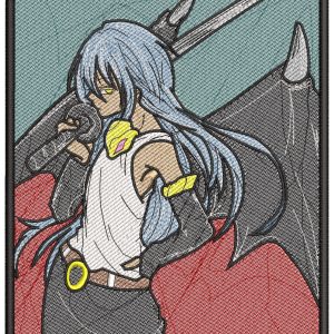 Anime Embroidery Pattern Rimuru Tempest Wings