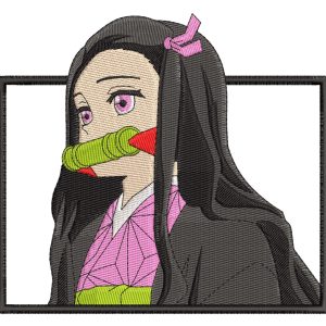 Anime Embroidery Pattern Nezuko Gag Profile