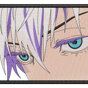 Anime Embroidery Pattern Satoru Gojo Stare