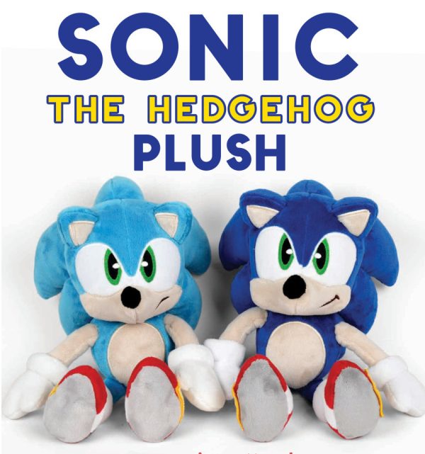 Embroidery Pattern Sonic Plushie