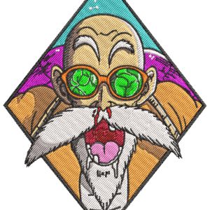 Anime Embroidery Pattern Roshi Nose Bleed Diamond
