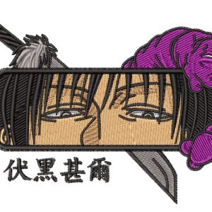 Anime Embroidery Pattern Toji Eyes Extras