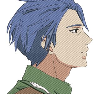 Anime Embroidery Pattern Gilbert Profile