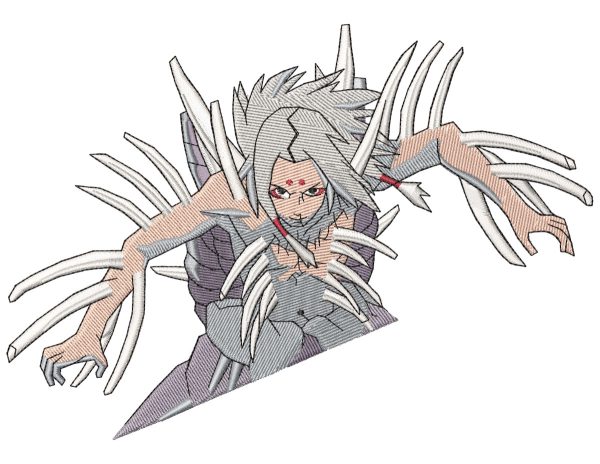 Anime Embroidery Pattern Kimimaro Spikes