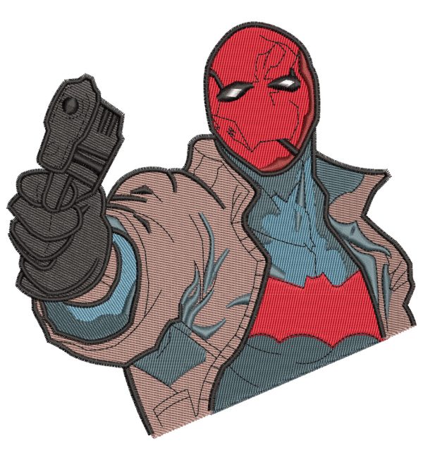 Embroidery Pattern Red Hood Shoots