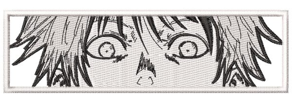 Anime Embroidery Pattern Satoru Manga Eyes