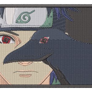Anime Embroidery Pattern Shisui Crow Eye