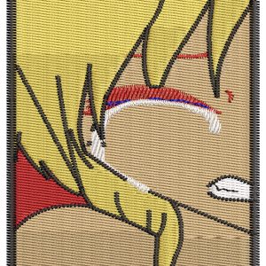Anime Embroidery Pattern Shinobu Cries