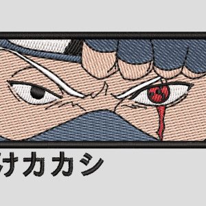 Kakashi Mask Anime Embroidery Pattern