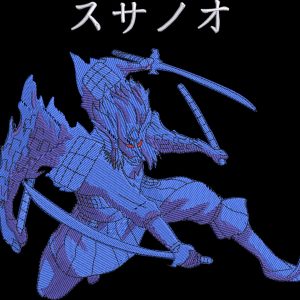 Anime Embroidery Pattern Susanoo Attacks