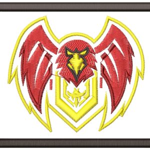 Embroidery Pattern Freefire Bird Logo
