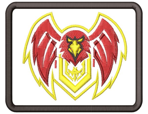 Embroidery Pattern Freefire Bird Logo